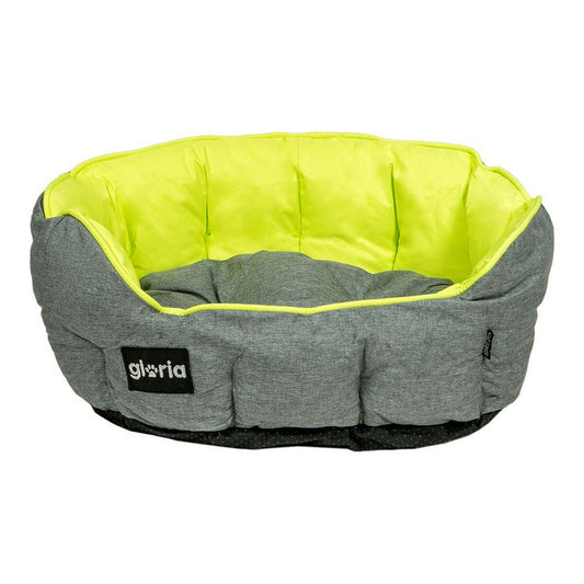 Bed for Dogs Gloria QUARTZ Gray Green (60 x 50 cm)