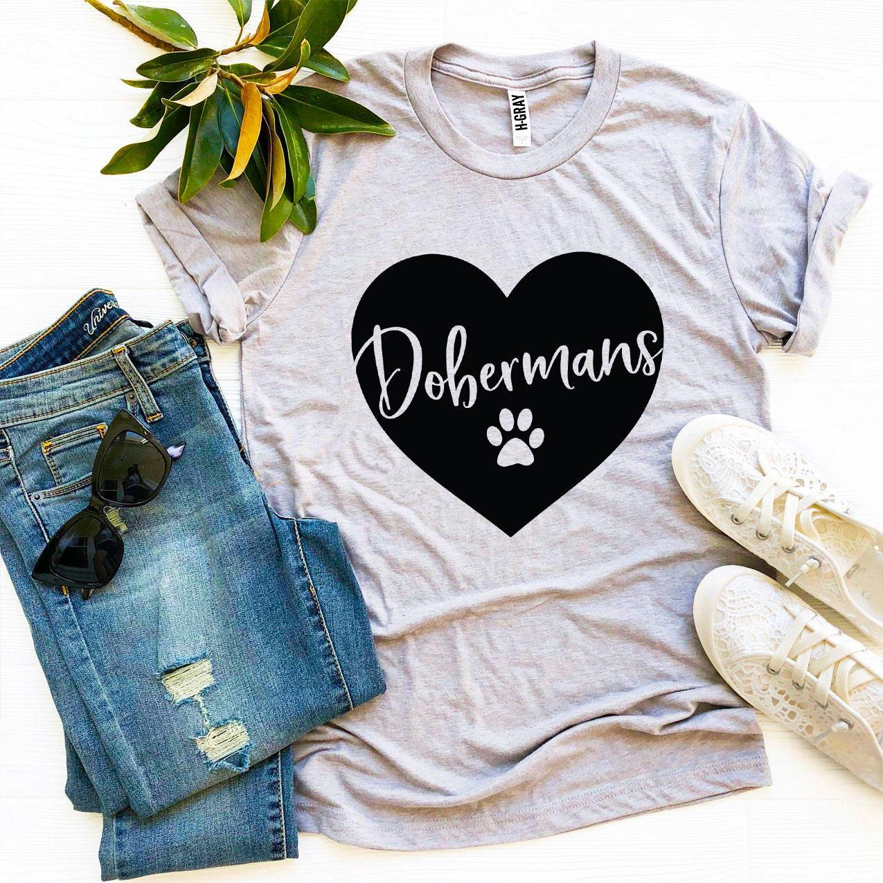 Camiseta Premium de Dóberman – ¡Ideal para amantes de los perros!