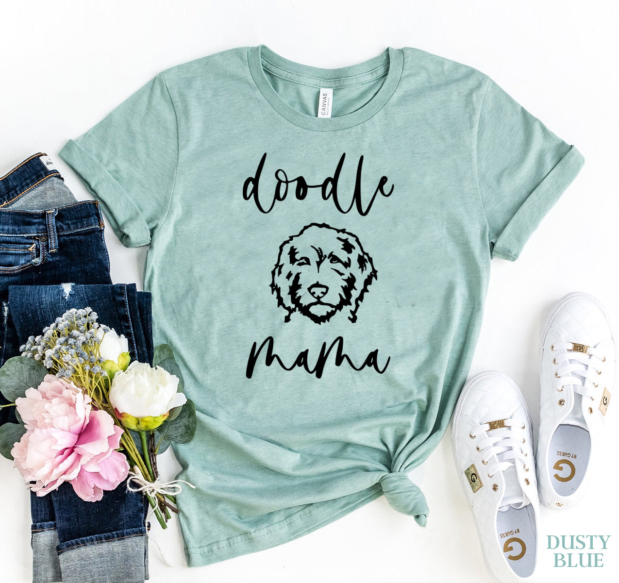 Camiseta "Doodle Mama" – ¡Perfecta para amantes de los Doodles! 🐾💖